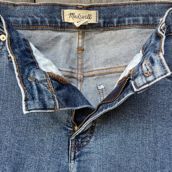 Madewell Selvedge The Mid-Rise Perfect Vintage Jean Women 31 Straight Leg NWOT - Picture 6 of 16